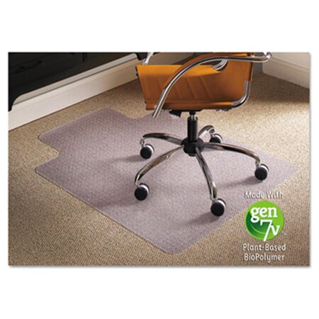 Manmade Natural Origins Chair Mat With Lip For Carpet36 x 48Clear MA182341